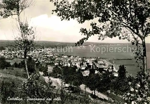 AK / Ansichtskarte Cattolica Panorama dai colli Kat. Cattolica