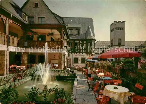 AK / Ansichtskarte Ruedesheim Rhein Lindenwirt in der Drosselgasse Kat. Ruedesheim am Rhein