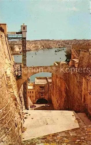 AK / Ansichtskarte Valletta Lift Custom House  Kat. Valletta
