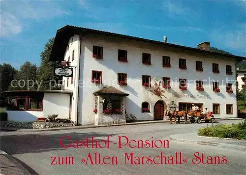 AK / Ansichtskarte Stans Tirol Gasthof zum Alten Marschall  Kat. Stans