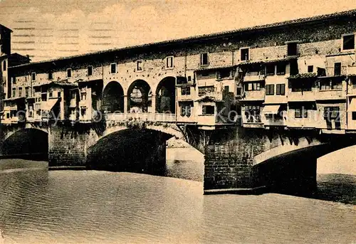 AK / Ansichtskarte Firenze Toscana Ponte Vecchio Kat. Firenze
