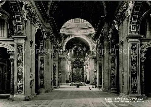 AK / Ansichtskarte Roma Rom Citta del Vaticano Basilica di S. Pietro Kat. 