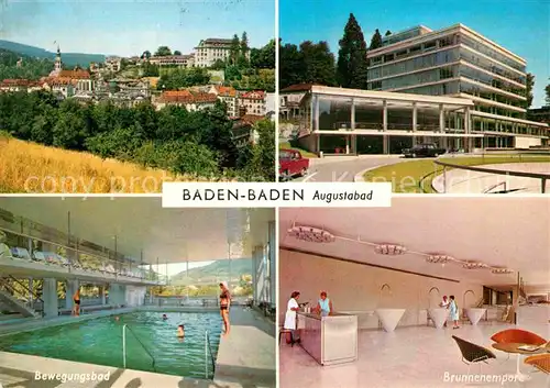 AK / Ansichtskarte Baden Baden Augustabad  Kat. Baden Baden