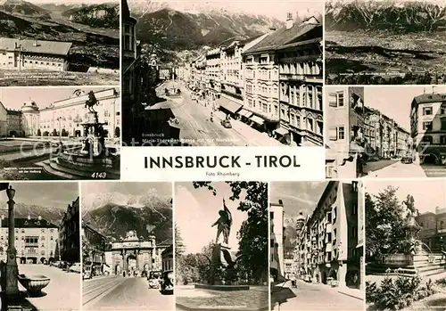 AK / Ansichtskarte Innsbruck Ortspartien Kat. Innsbruck