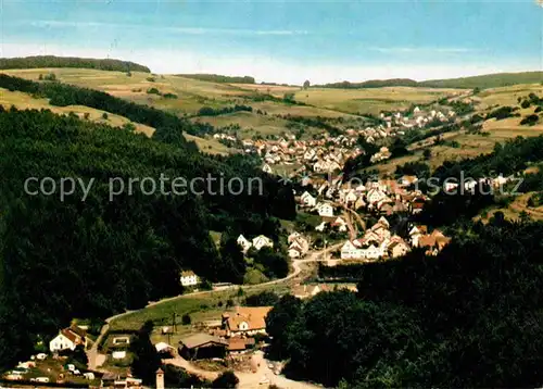 AK / Ansichtskarte Mespelbrunn Panorama  Kat. Mespelbrunn