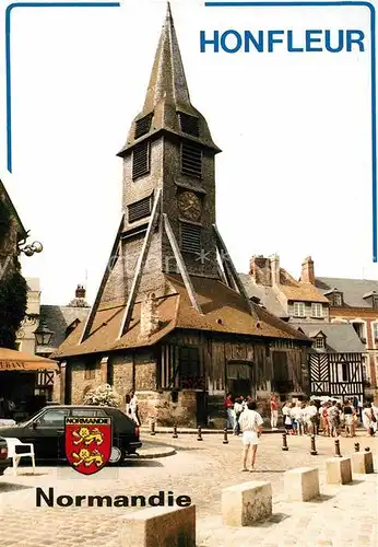 AK / Ansichtskarte Honfleur Le clocher Sainte Catherine Kat. Honfleur