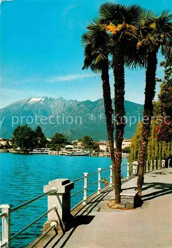 AK / Ansichtskarte Locarno Lago Maggiore Lungolago