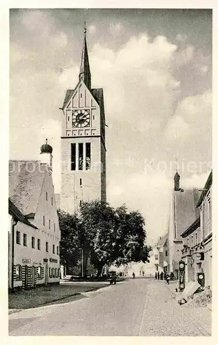 AK / Ansichtskarte Neustadt Donau Kirche Ortsansicht Kat. Neustadt a.d.Donau