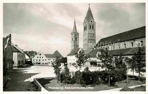 AK / Ansichtskarte Moosburg Isar Kastulusmuenster Plan Kat. Moosburg a.d.Isar