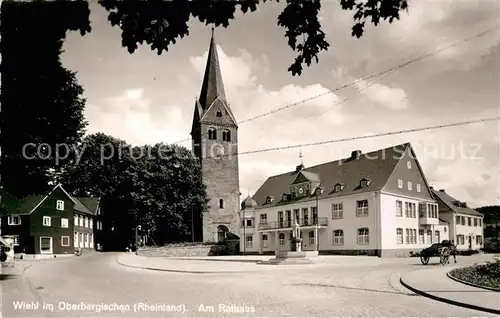 AK / Ansichtskarte Wiehl Gummersbach Rathaus Kat. Wiehl