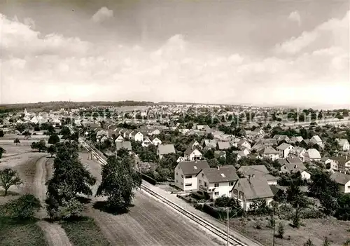 AK / Ansichtskarte Langensteinbach Karlsbad Panorama Kat. Karlsbad