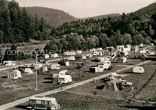 AK / Ansichtskarte Hoefen Enz Campingplatz Kat. Hoefen an der Enz