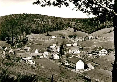 AK / Ansichtskarte Enzkloesterle Gasthof zum Enzursprung Panorama Kat. Enzkloesterle