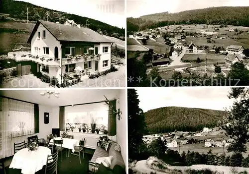 AK / Ansichtskarte Nonnenmiss Haus Wilhelm Haag Kat. Bad Wildbad
