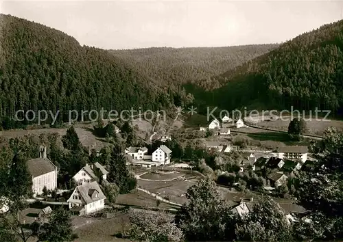 AK / Ansichtskarte Enzkloesterle Panorama Kat. Enzkloesterle