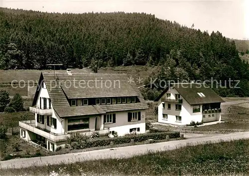 AK / Ansichtskarte Enzkloesterle Haus Reichle Kat. Enzkloesterle