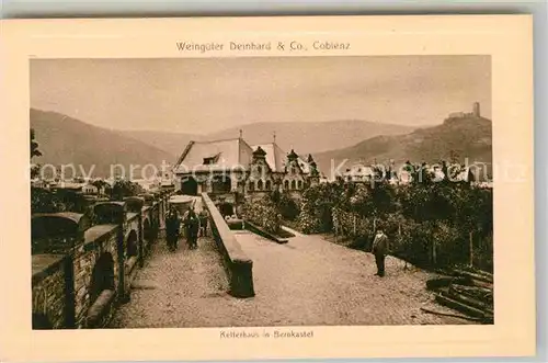 AK / Ansichtskarte Bernkastel Kues Kellerhaus Weingueter Deinhard  Kat. Bernkastel Kues