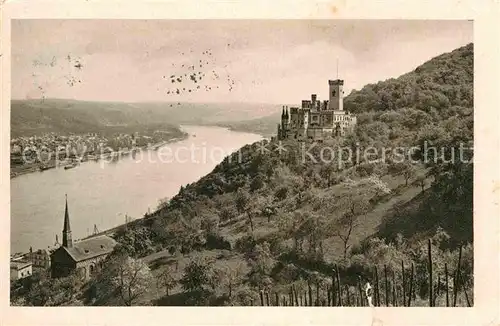AK / Ansichtskarte Koblenz Rhein Burg Stolzenfels Kat. Koblenz