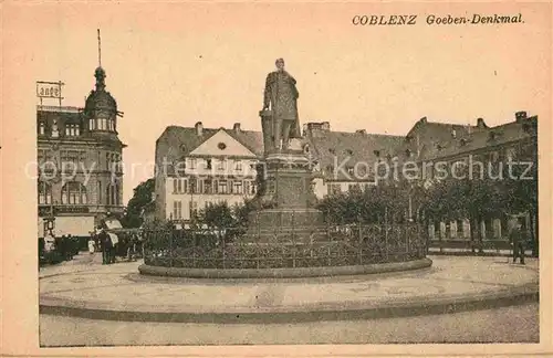 AK / Ansichtskarte Koblenz Rhein Goeben Denkmal Kat. Koblenz