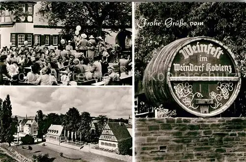 AK / Ansichtskarte Koblenz Rhein Weinfest Kat. Koblenz