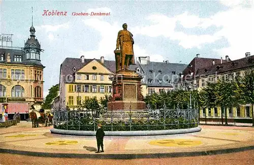 AK / Ansichtskarte Koblenz Rhein Goeben Denkmal Kat. Koblenz