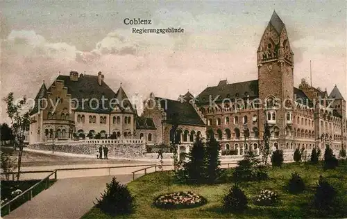 AK / Ansichtskarte Koblenz Rhein Regierungsgebaeude Kat. Koblenz