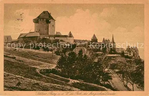 AK / Ansichtskarte Solingen Schloss Burg  Kat. Solingen