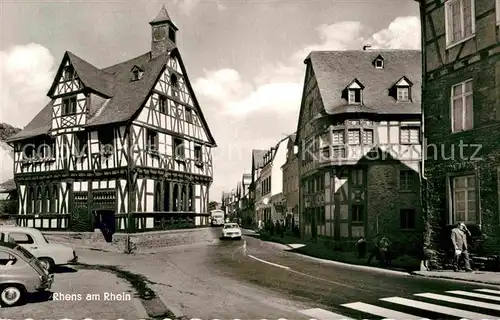 AK / Ansichtskarte Rhens Fachwerkhaus Kat. Rhens