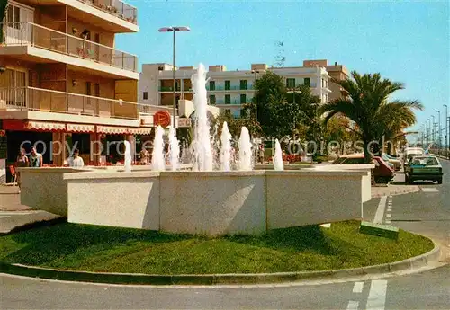 AK / Ansichtskarte Malgrat de Mar Paseo Maritimo Costa del Maresme Fontana Kat. Malgrat de Mar