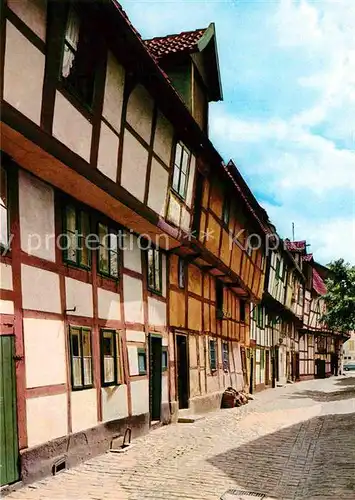 AK / Ansichtskarte Detmold Adolfstrasse Fachwerkhaeuser 17. Jhdt. Kat. Detmold