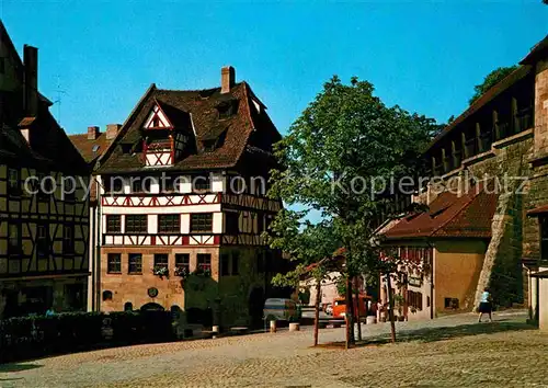 AK / Ansichtskarte Nuernberg Duerer Haus Altstadt Fachwerkhaeuser Kat. Nuernberg