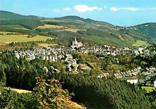 AK / Ansichtskarte Winterberg Hochsauerland Panorama Heilklimatischer Kurort Kat. Winterberg