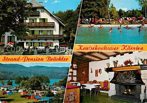 AK / Ansichtskarte Keutschach See 5re Camping Brueckler  Kat. Keutschach am See