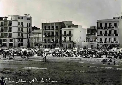 AK / Ansichtskarte Gabicce Mare Alberghi dal mare Kat. Italien