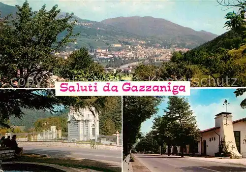 AK / Ansichtskarte Gazzaniga Ortspartien mit Kirche Kat. Bergamo