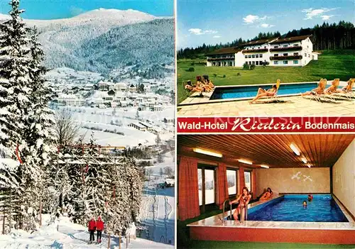 AK / Ansichtskarte Bodenmais Waldhotel Riederin Kat. Bodenmais