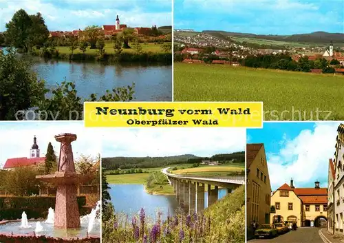AK / Ansichtskarte Neunburg Wald Ortspartien Kat. Neunburg vorm Wald