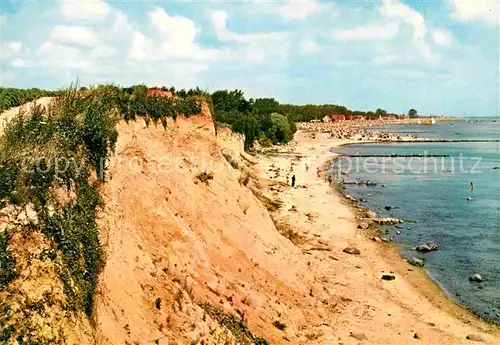 AK / Ansichtskarte Groemitz Ostseebad Steilkueste Strand Kat. Groemitz