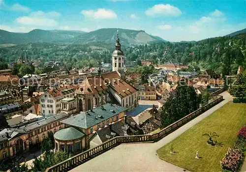 AK / Ansichtskarte Baden Baden Blick vom neuen Schloss Kat. Baden Baden