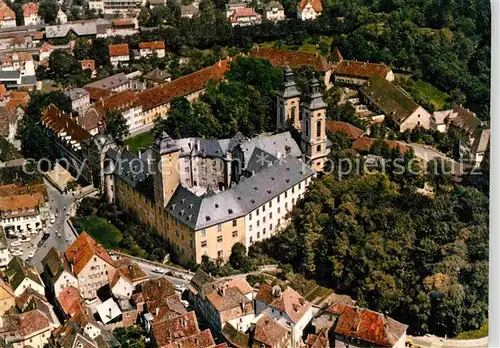 AK / Ansichtskarte Bad Mergentheim Fliegeraufnahme mit Schloss Kat. Bad Mergentheim
