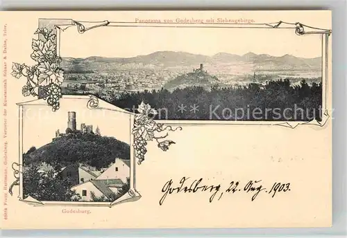 AK / Ansichtskarte Godesberg Bad Godesburg Siebengebirge Kat. Bonn