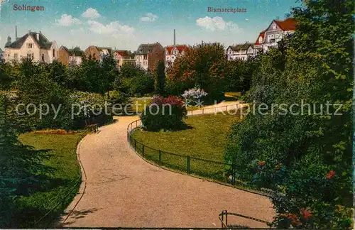 AK / Ansichtskarte Solingen Bismarckplatz Kat. Solingen