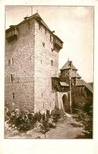 AK / Ansichtskarte Solingen Schloss Burg Bergfried mit Wehrhaus Kat. Solingen