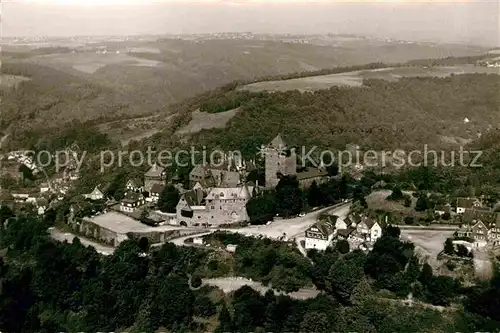 AK / Ansichtskarte Burg Wupper Fliegeraufnahme Burg Kat. Solingen