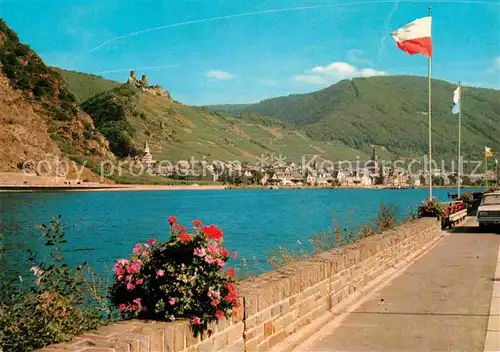 AK / Ansichtskarte Alken Koblenz Moselufer Burg Teilansicht  Kat. Alken