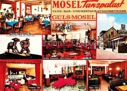 AK / Ansichtskarte Guels Koblenz Mosel Tanzpalast Sancho Panza Sekt Bar Femina Bar Sekt Bar Kat. Koblenz