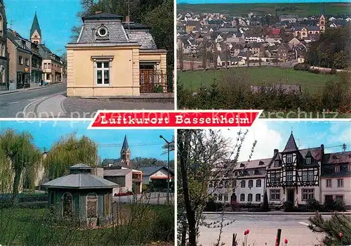 AK / Ansichtskarte Bassenheim Teilansicht Pavillon Fachwerkhaus Kat. Bassenheim