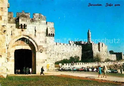 AK / Ansichtskarte Jerusalem Meiningen Jaffa Gate Kat. Meiningen Thueringen