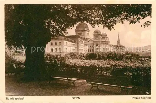 AK / Ansichtskarte Bern BE Bundespalast  Kat. Bern