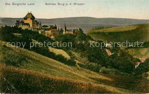 AK / Ansichtskarte Burg Wupper Panorama Kat. Solingen
